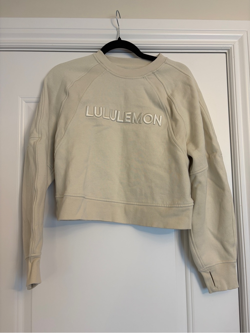 lululemon athletica Scuba Oversized Pullover *Wordmark in Bone